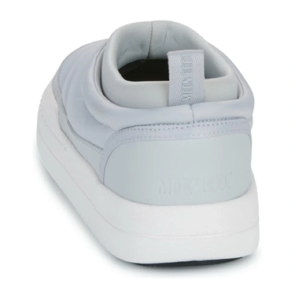 NEW MOON BOOT Park Soft Nylon Sneaker Glacier Grey size 37 US 5